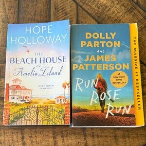 The Beach House on Amelia Island & Run Rose Run Paperback Book Duo